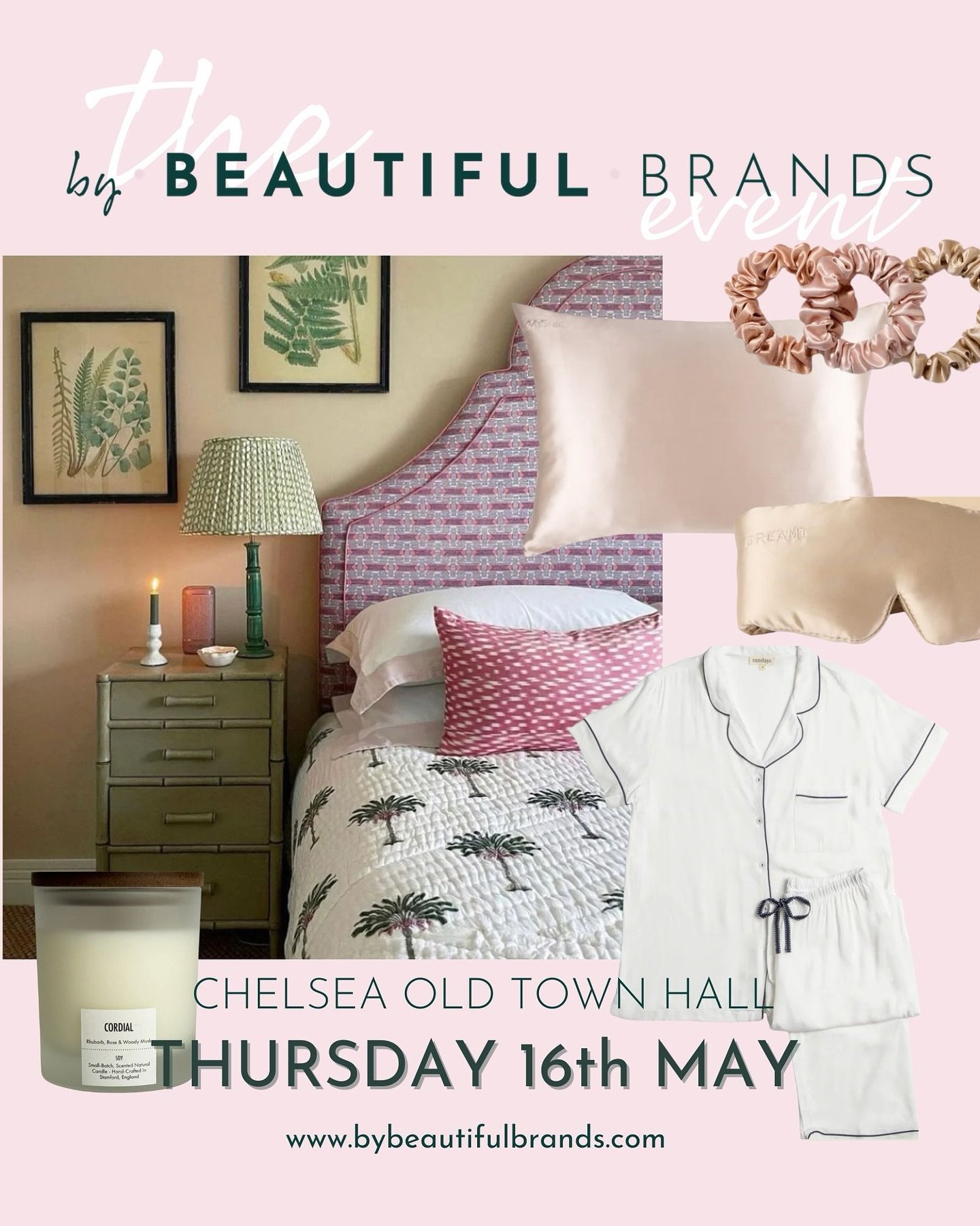 Bed.  One of our favourite places to be!  And comfort is EVERYTHING!  Come and check out all the beautiful brands we have that will help you get that perfect nights sleep&hellip;.
📍Thursday 16th May
📍Chelsea Old Town Hall
📍10am - 7pm
📍60 beautifu