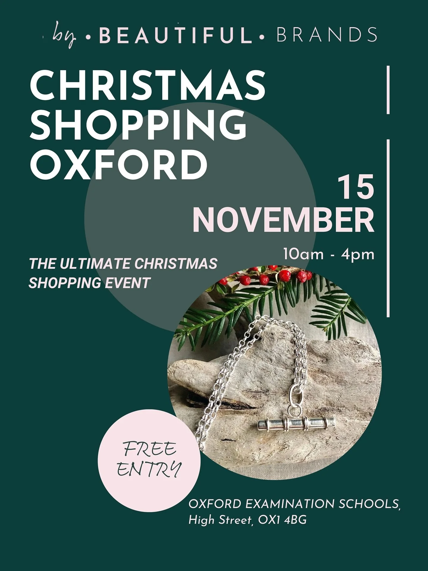We&rsquo;re coming to OXFORD!!! 💫🎄 THE best CHRISTMAS SHOPPING will hit the town for ONE DAY only!  Save the date and tell your friends!  You won&rsquo;t want to miss the incredible 60 independent brands we have exhibiting with us&hellip; it&rsquo;