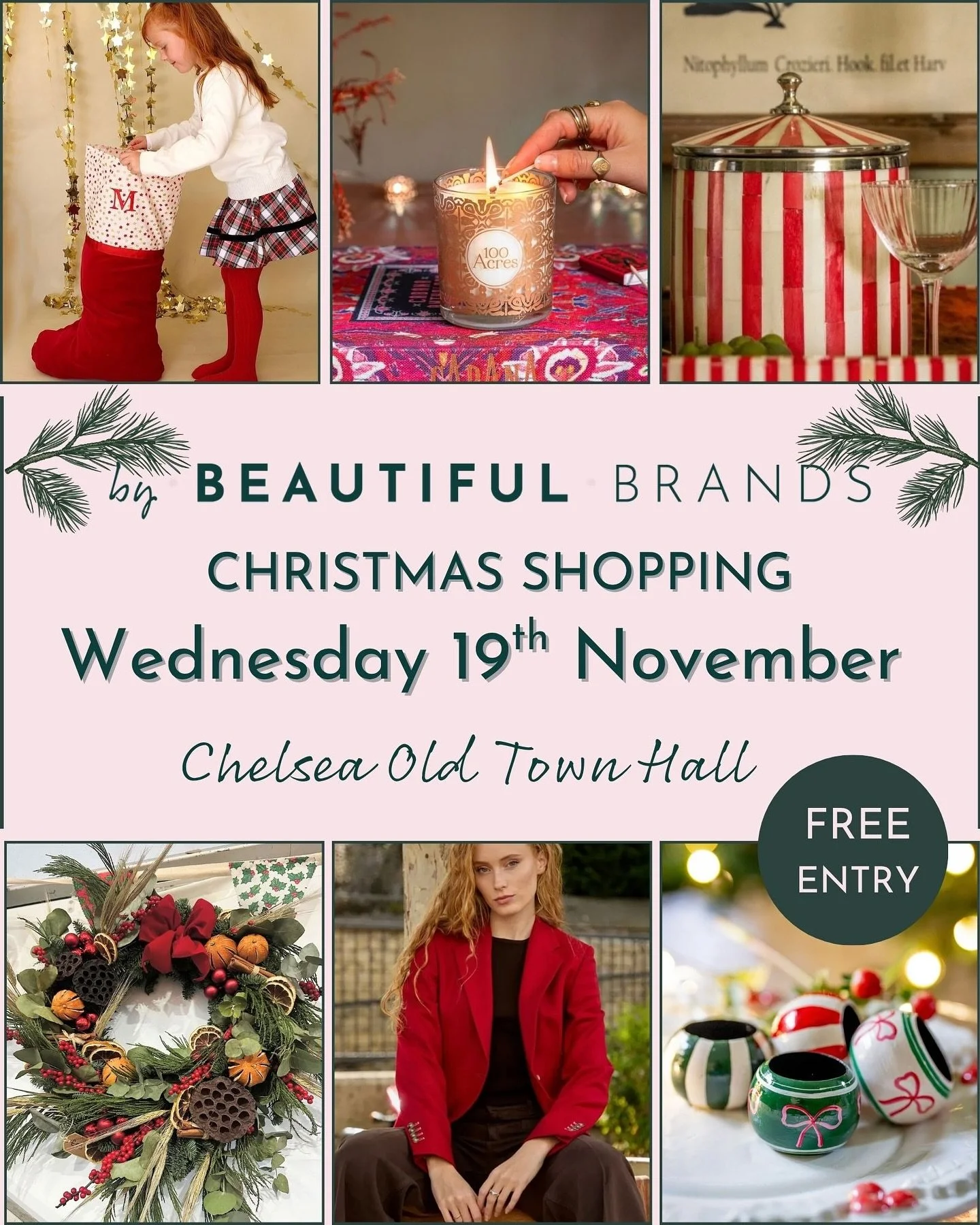 Look out London! ✨
The Chelsea Christmas Shopping Event is coming to town!

Join us for an unforgettable day of festive shopping 🎁 filled with inspiration from beautifully curated brands &mdash; all under one iconic roof.

🎄 by Beautiful Brands
📍 