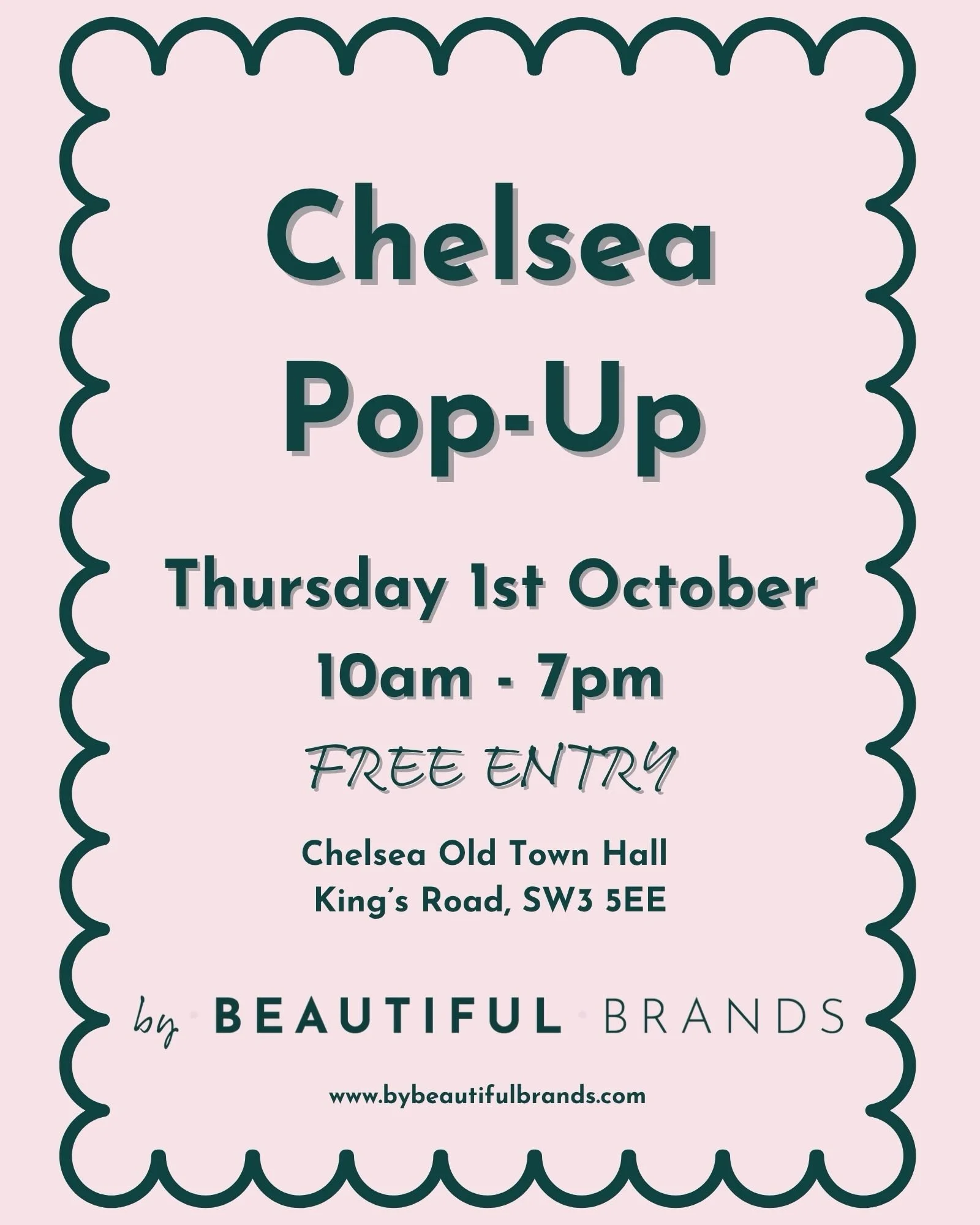 👀 THE LINEUP IS HERE👉
New brands. Old favourites.  All in one place. 
Who will you be bringing as your shopping buddy? 👯&zwj;♀️
📍THURSDAY 1st OCTOBER
📍Chelsea Old Town Hall
📍10am - 7pm
📍60 beautiful brands 
📍FREE ENTRY