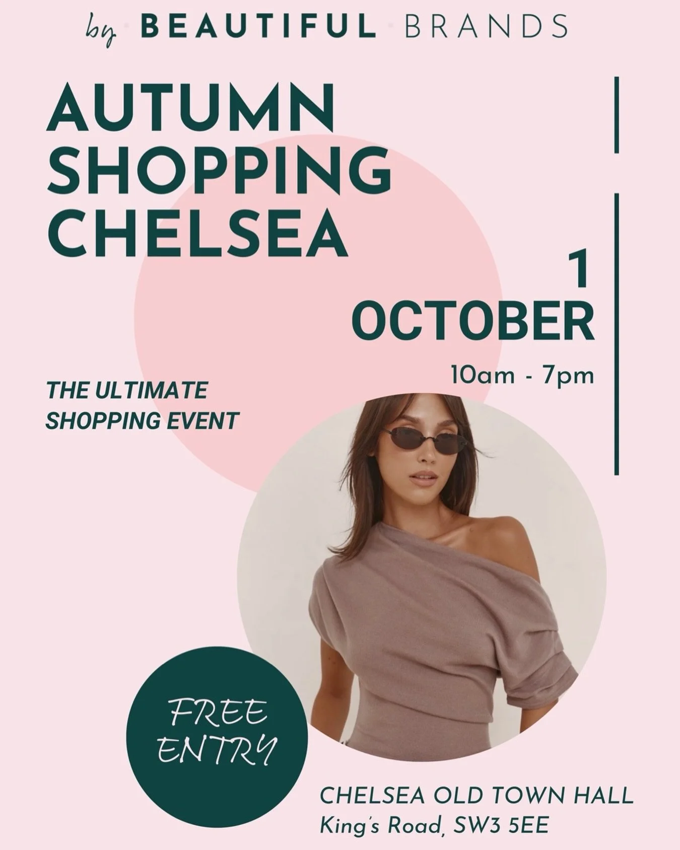This is THE shopping event of the season 🤎 and we are SO excited to share it with you. We&rsquo;ve got so many of your favourite brands back from over the years, plus plenty of new ones just waiting for you to discover ✨

📍 Chelsea Old Town Hall, K