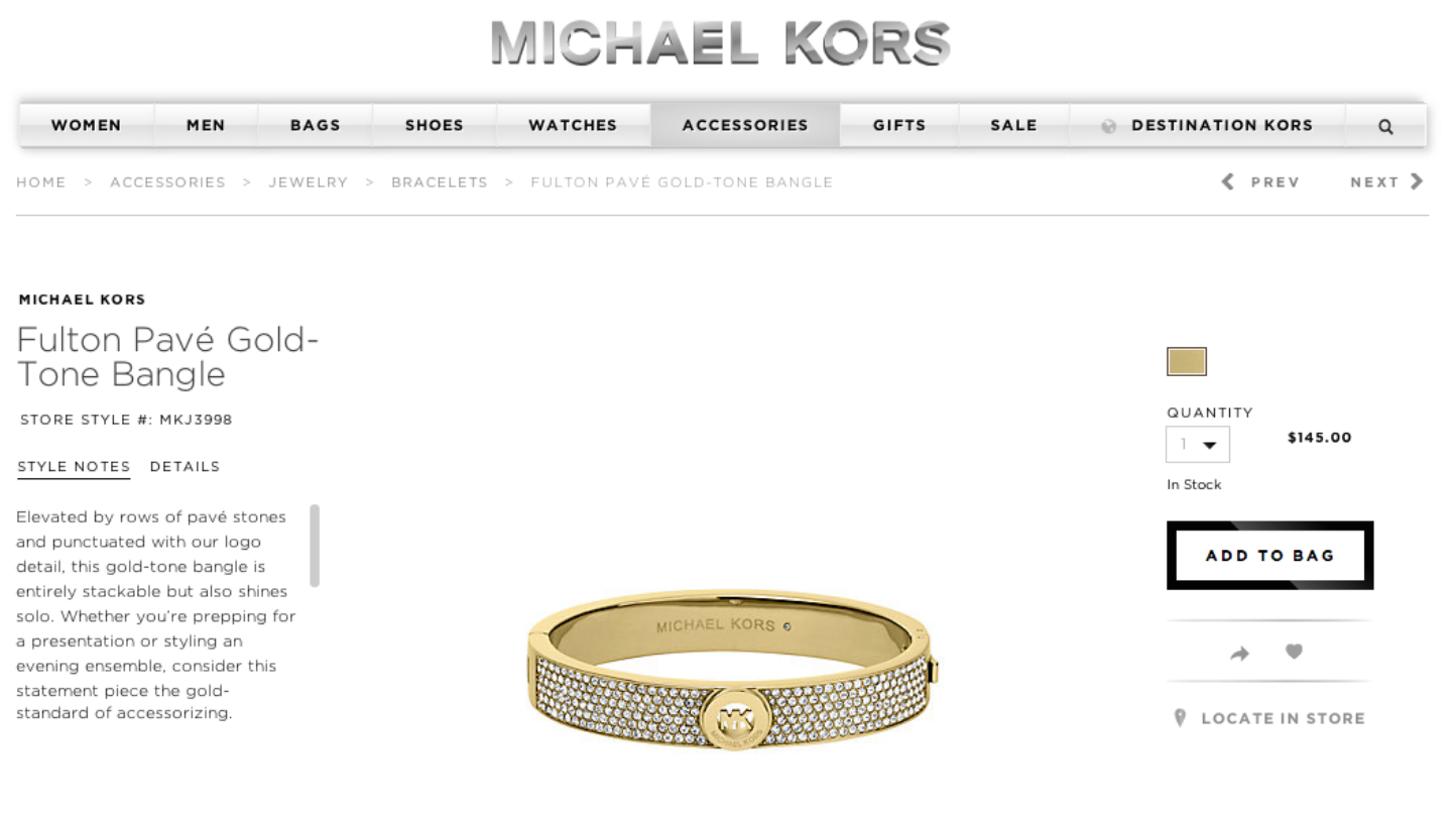 Micheal Kors - Product Editorial 
