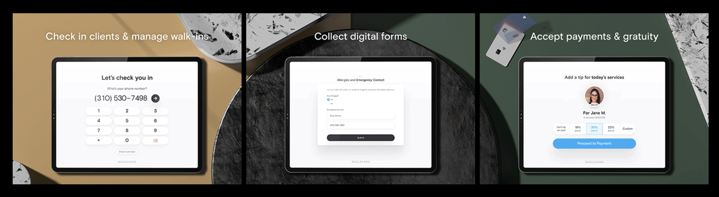 Boulevard Website & B2B App