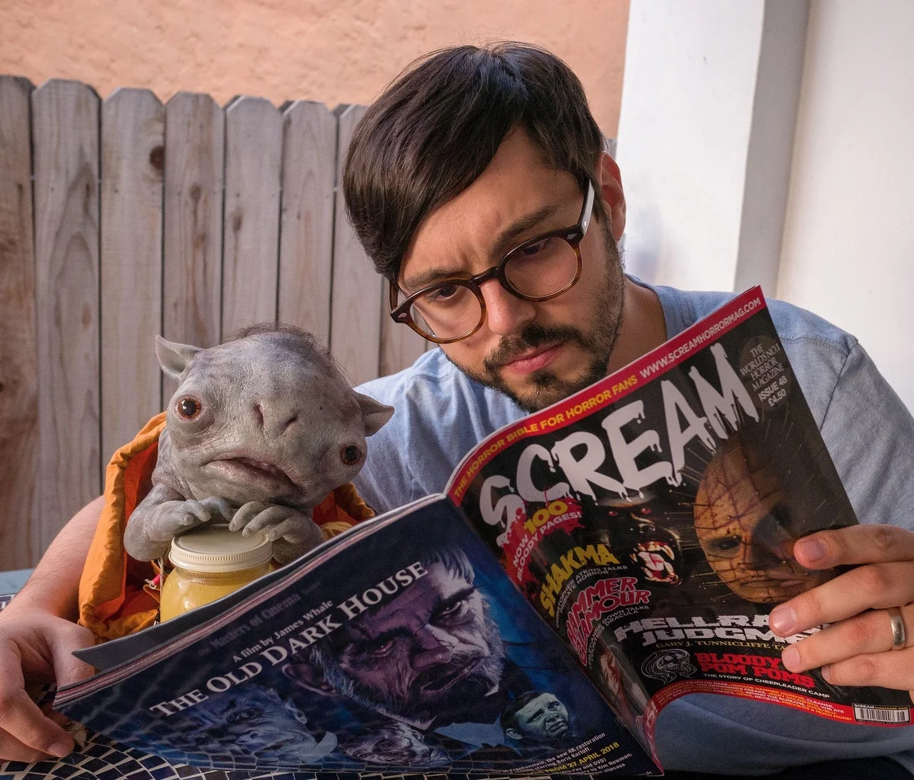 Me and PJ enjoyed reading the write up on The Cleanse ! Although I had to help him with the bigger words. Scream Magazine is now on sale at Barnes and Noble and Books A Million!