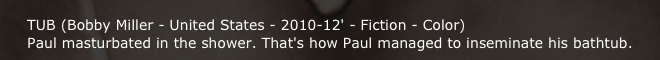 TUB plays L'Estrange Festival (France’s biggest Horror Film Festival) on Tuesday, September 6th. I thought the description on their website was pretty funny.