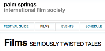 My short film TUB is heading to the Palm Springs International ShortsFest! It closes the “Seriously Twisted Tales Program” on Saturday June 26th at 7:30pm. Click here for more info . If all goes well, I will be there!