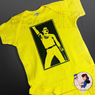 Freddie Mercury Queen Inspired T-shirt or onesie — Eichendesign