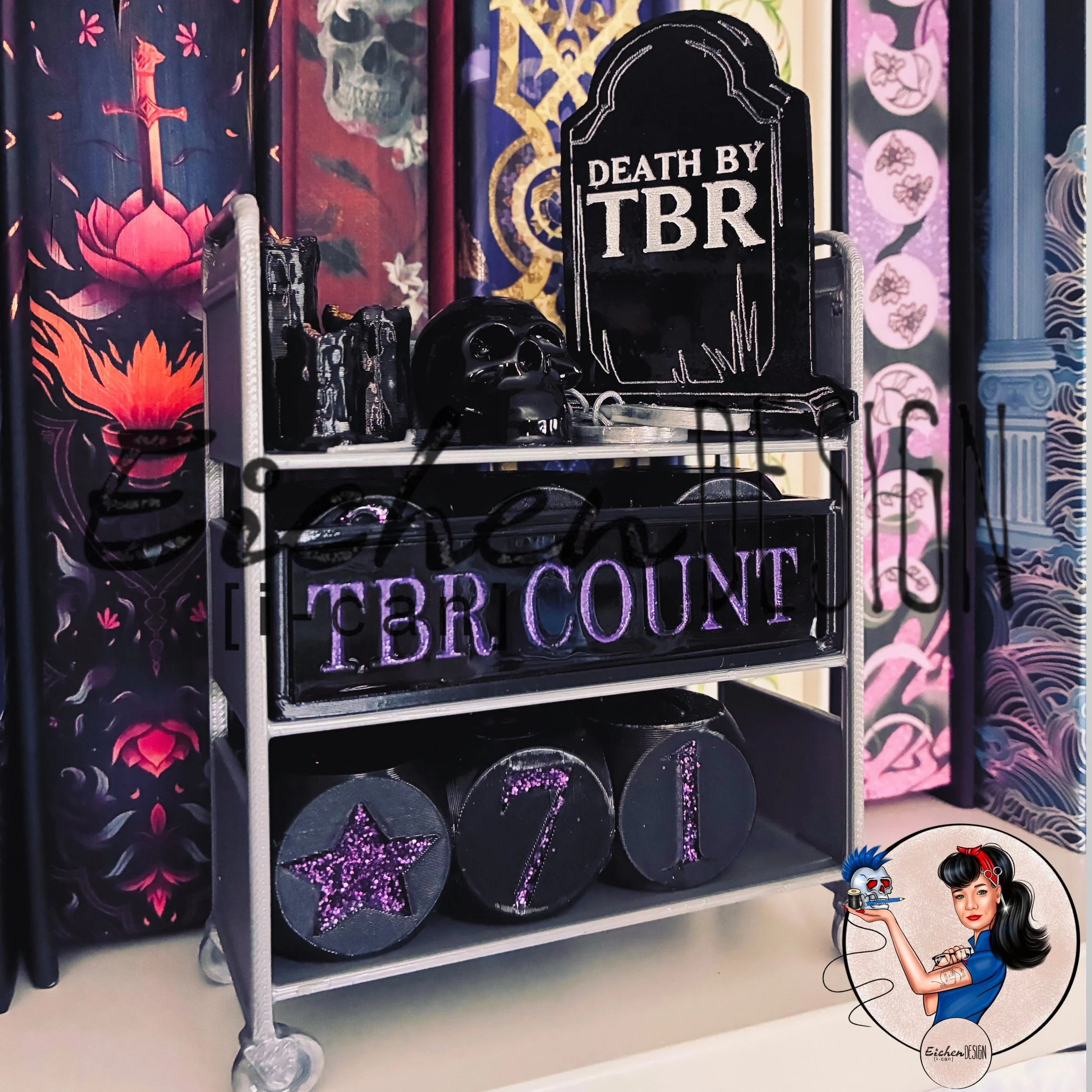 Reading and TBR Tracker - Dark Romance or True Crime (Copy)