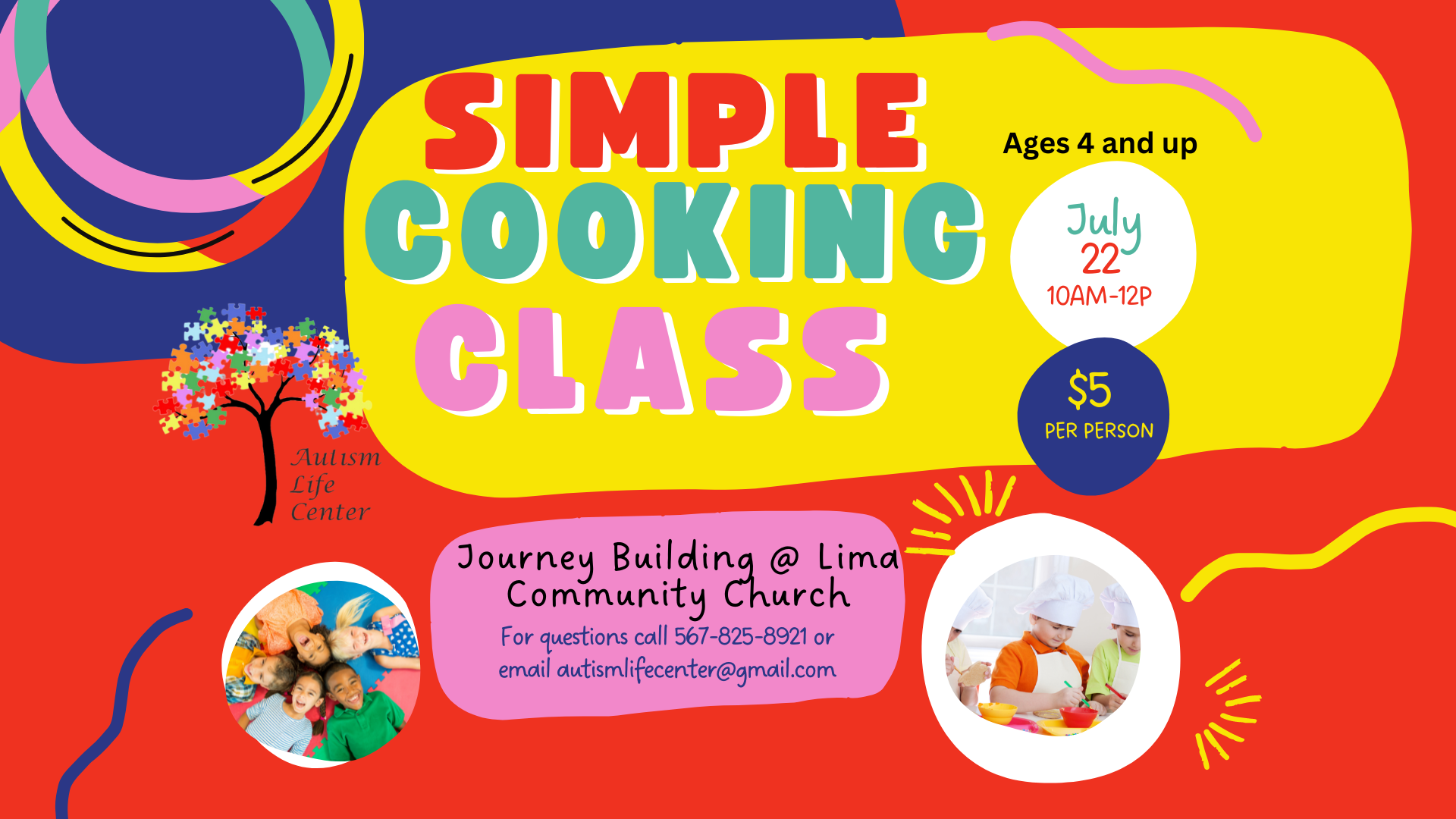 Simple Cooking Class - Food Fun!