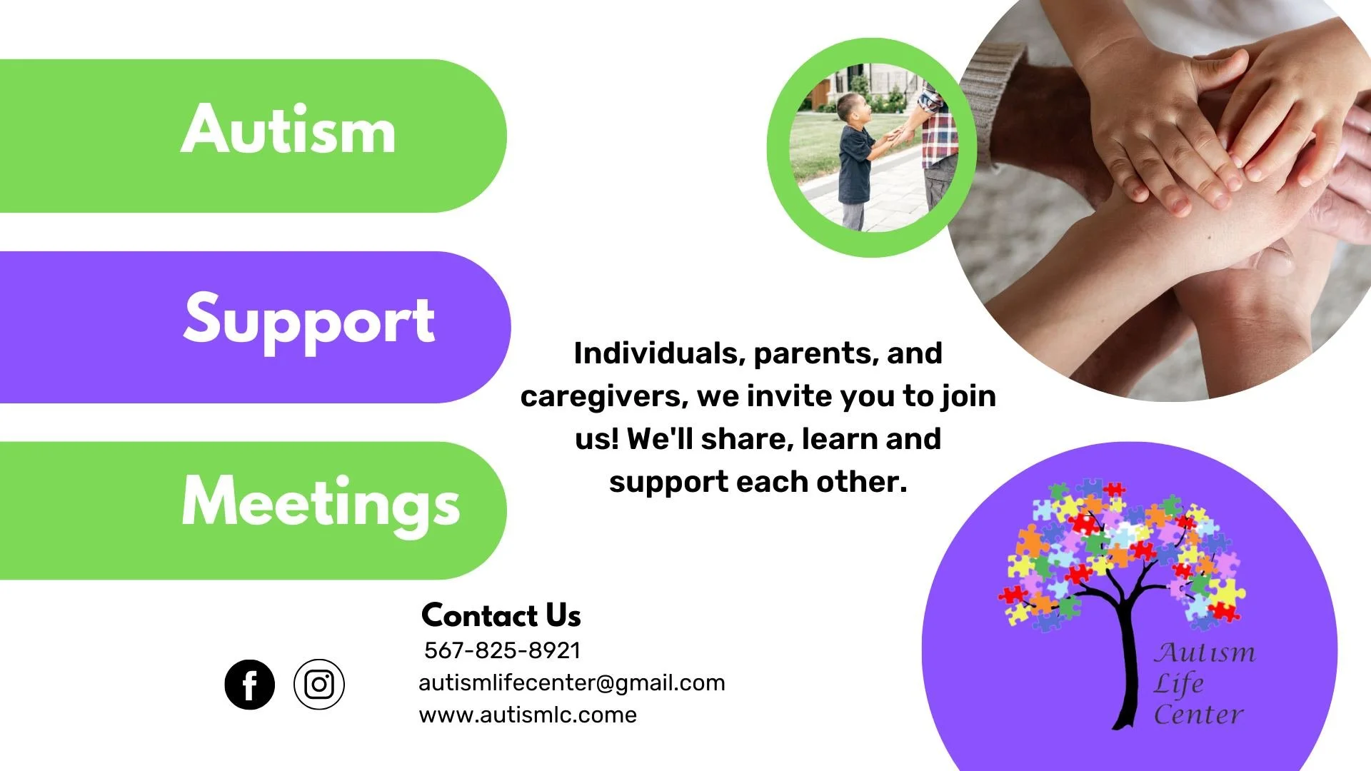Autism Support Meeting at the NEW Sensory Library!
