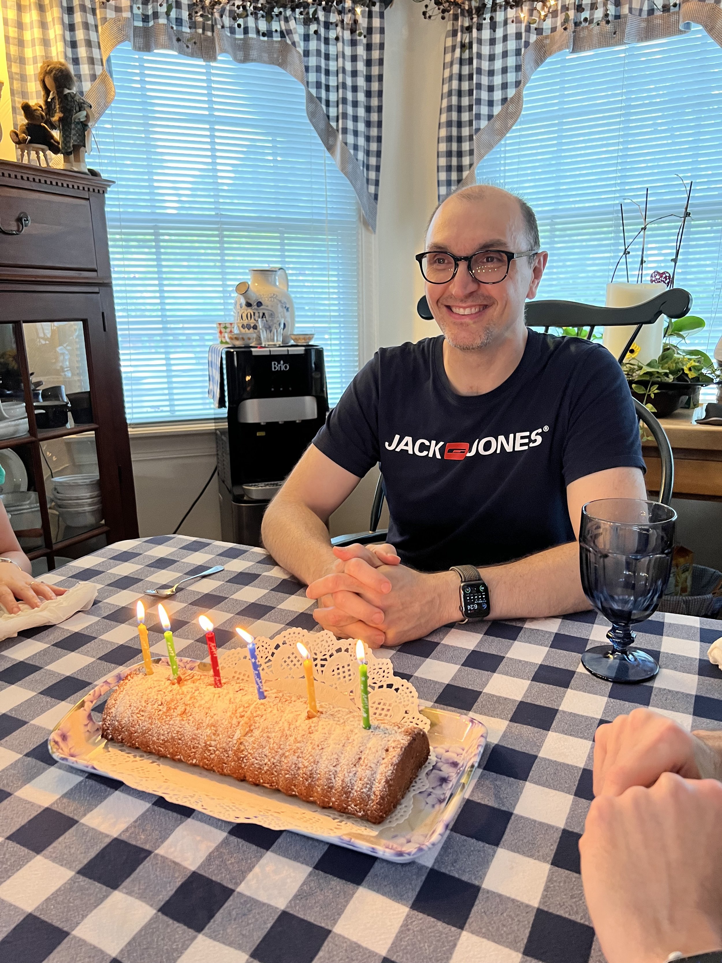 We celebrated Stephen's birthday while in VA