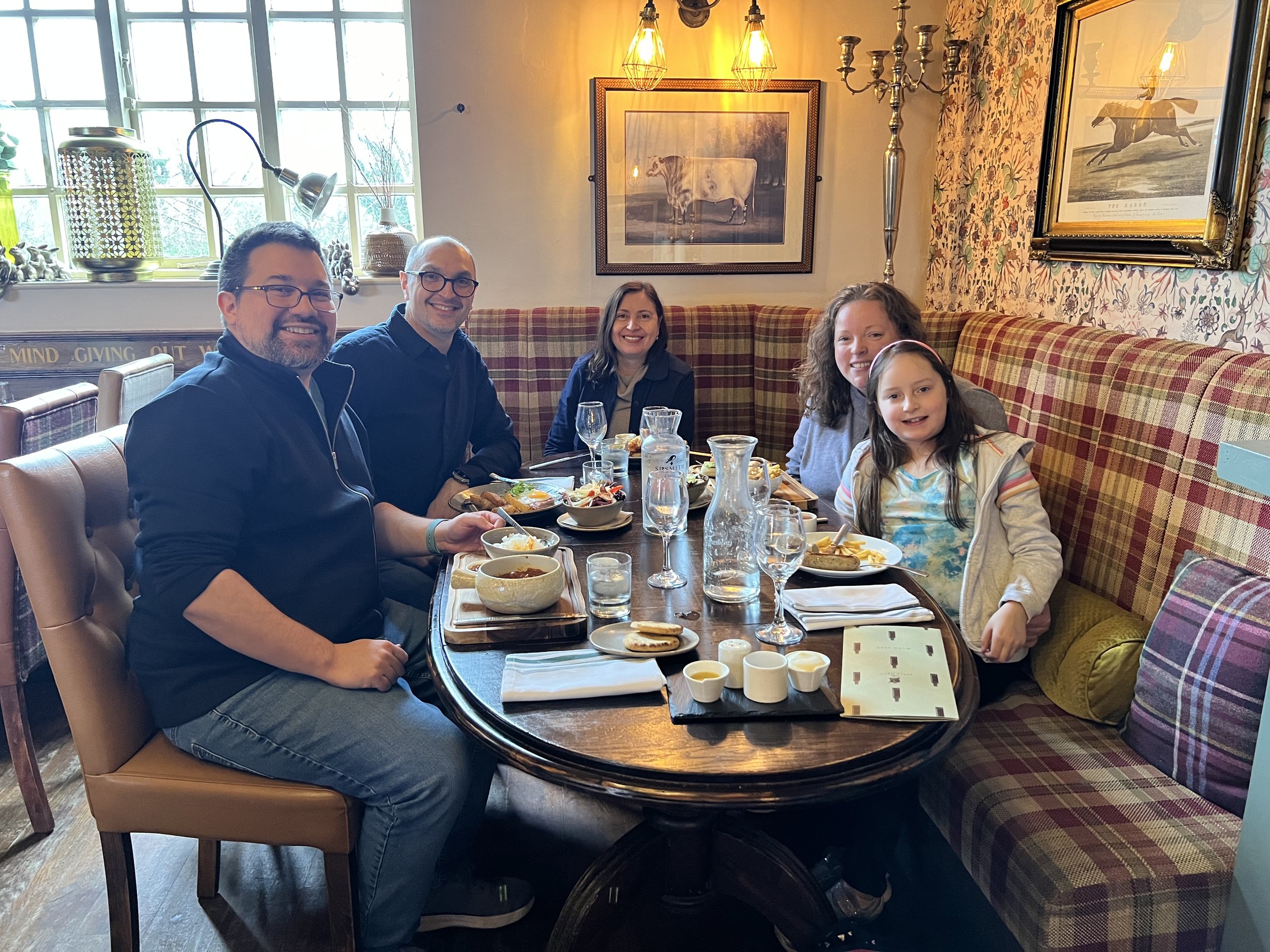 Connecting with missionaries in England