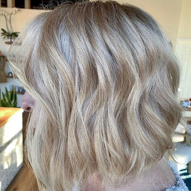 Looking forward to the days of chopping off all the quarantine hair into all@the cute B O B s &amp; L O B s I love so much!