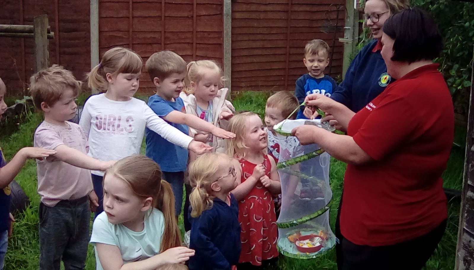 setting our butterflies free!