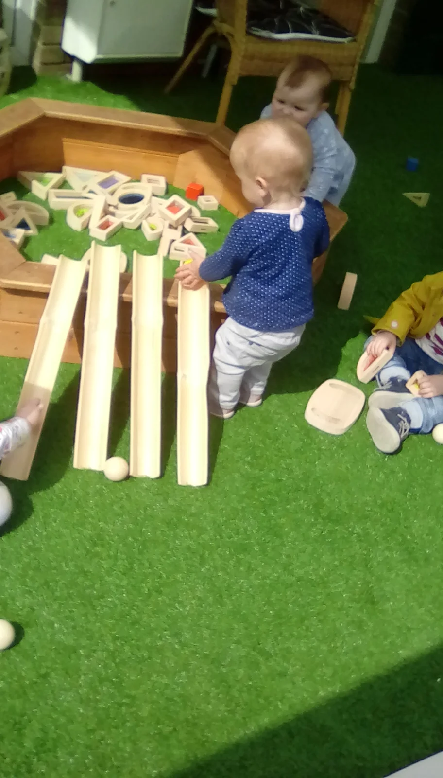 our baby and toddler garden