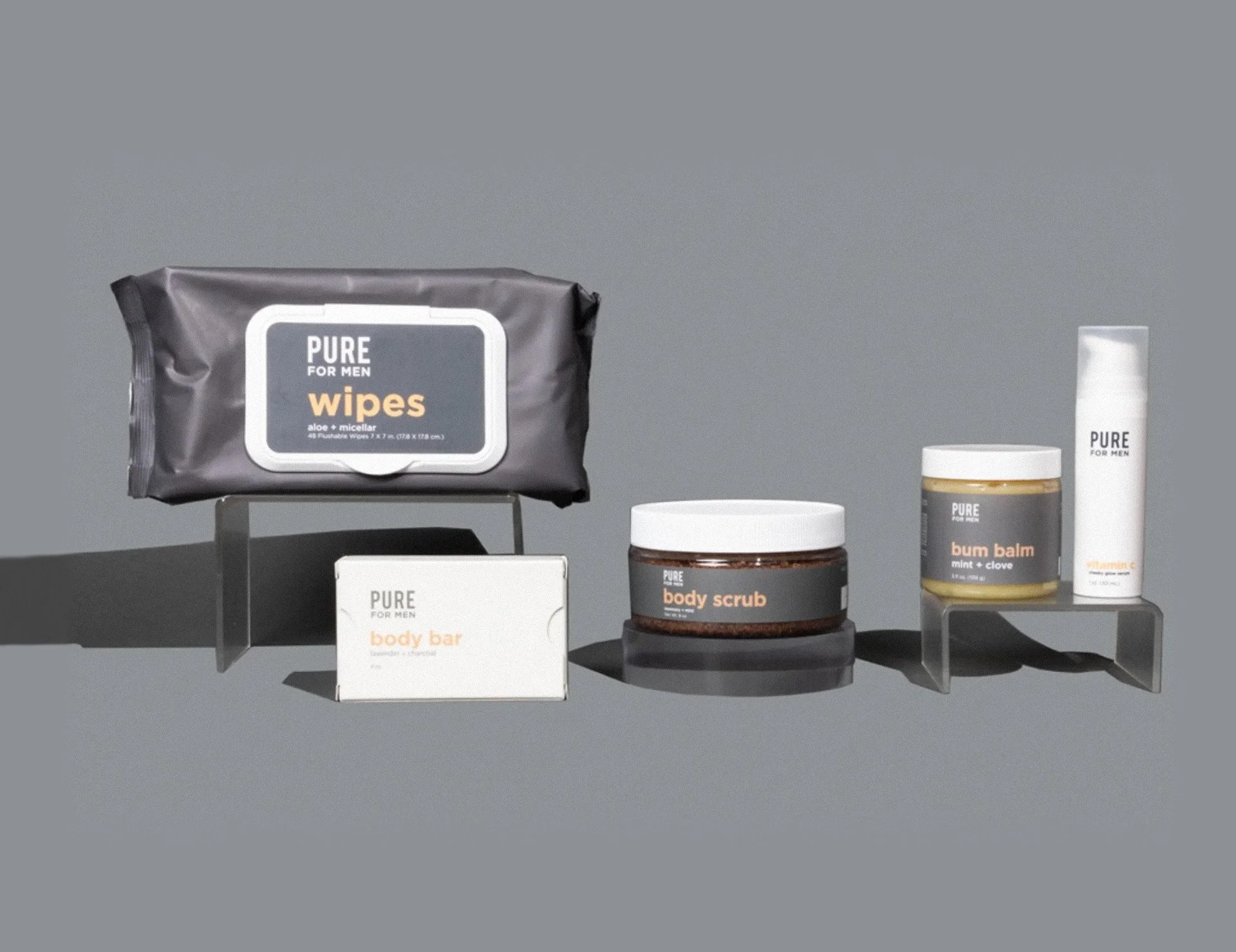 Print: Pure For Men Packaging