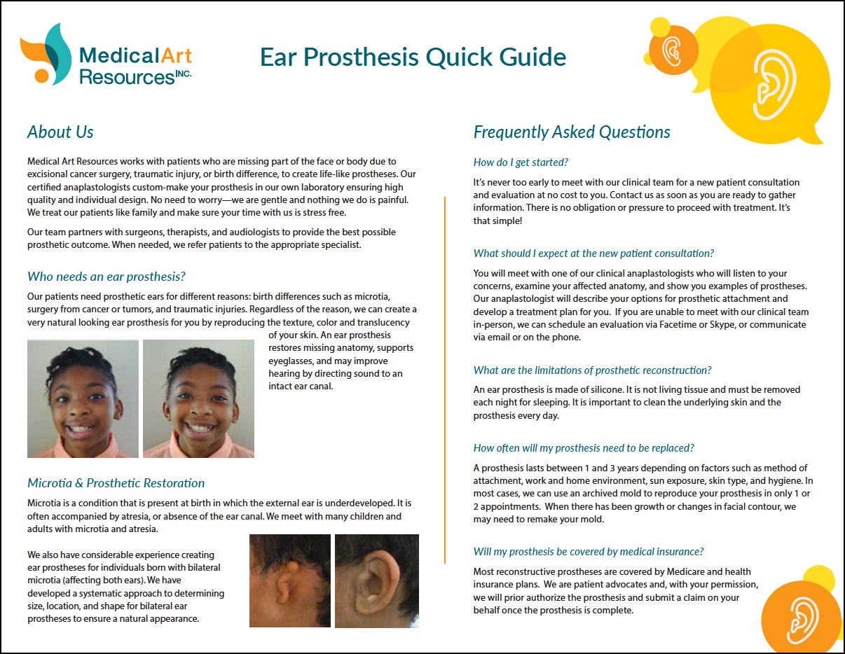 Ear Prosthesis Quick Guide