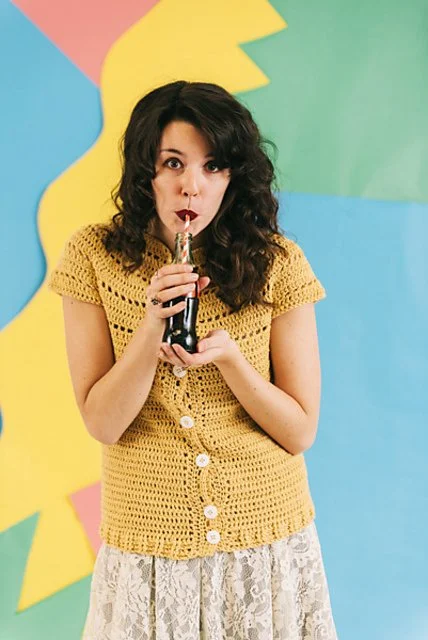Cafe Sunshine Cardigan (redux)