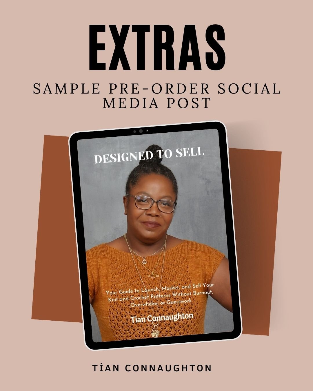Designed to Sell EXTRAS: SAMPLE PRE-ORDER SOCIAL MEDIA POST