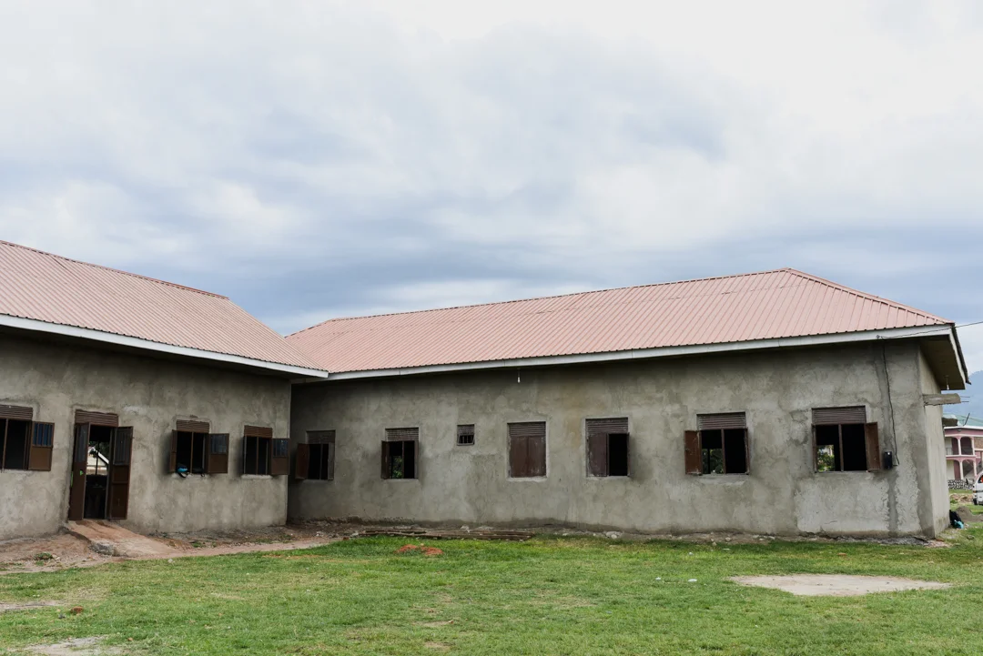 The new school building for P3-P8.