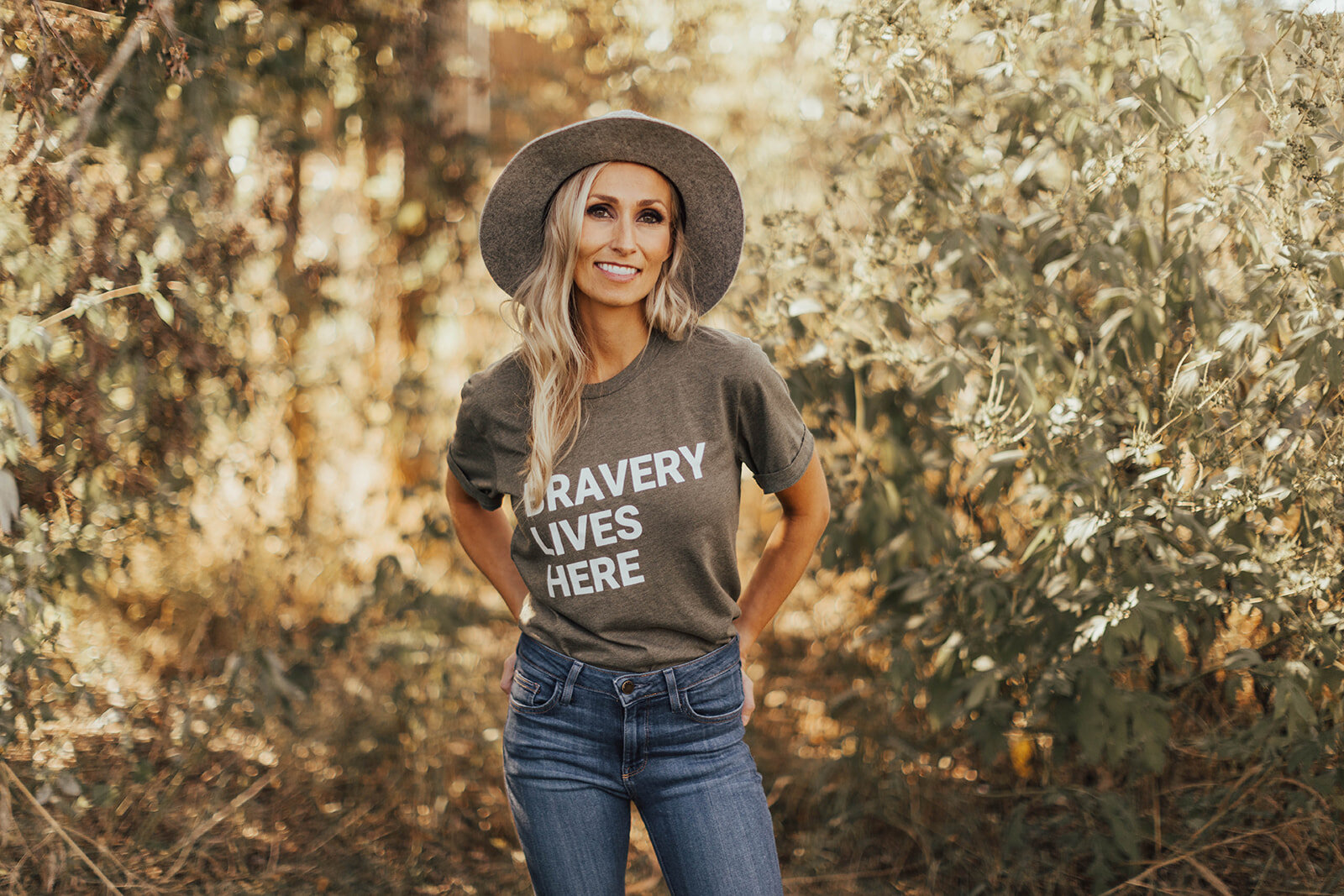 Bravery Lives Here Tee