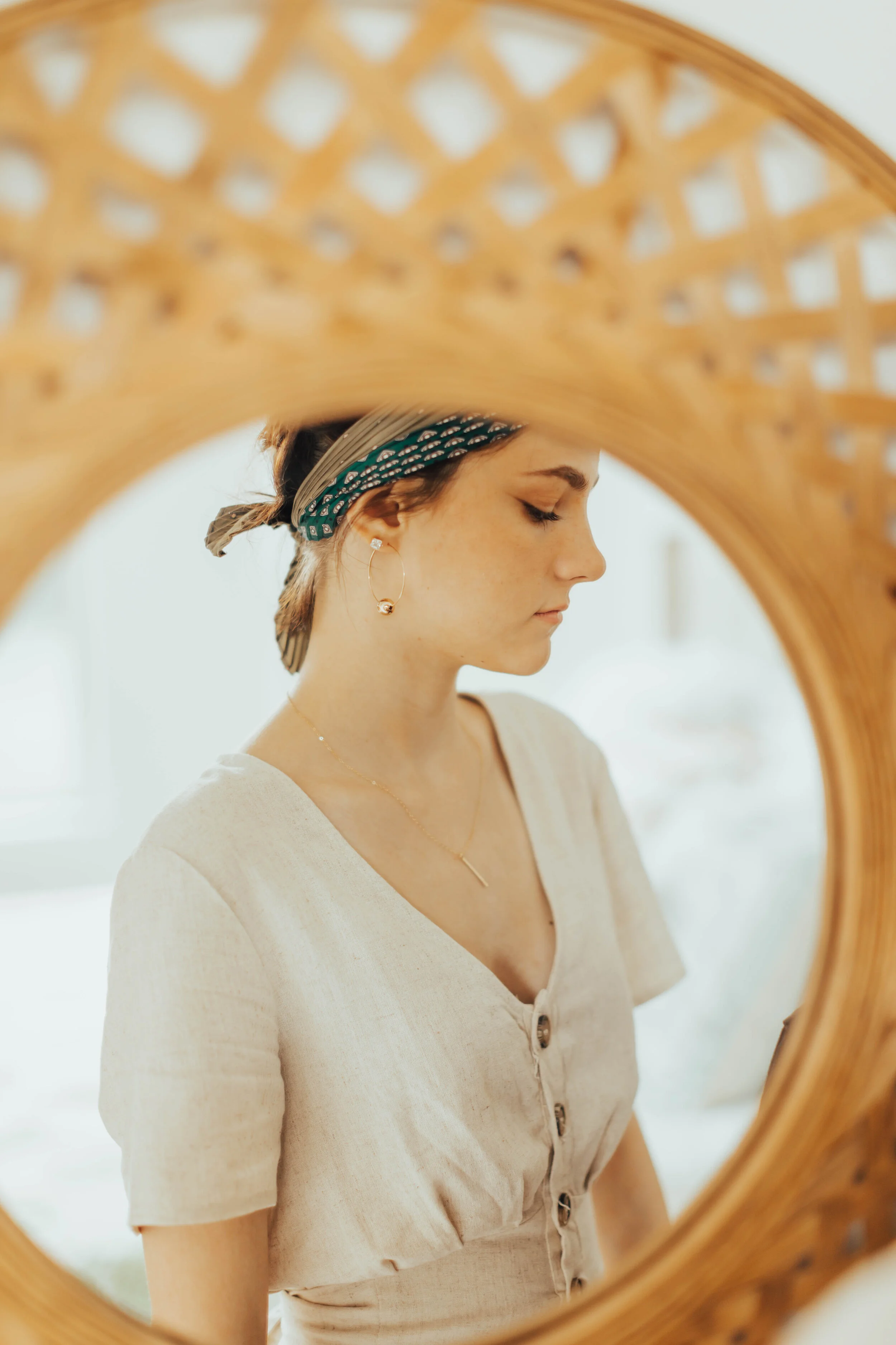 Pelota Hoop Earrings 