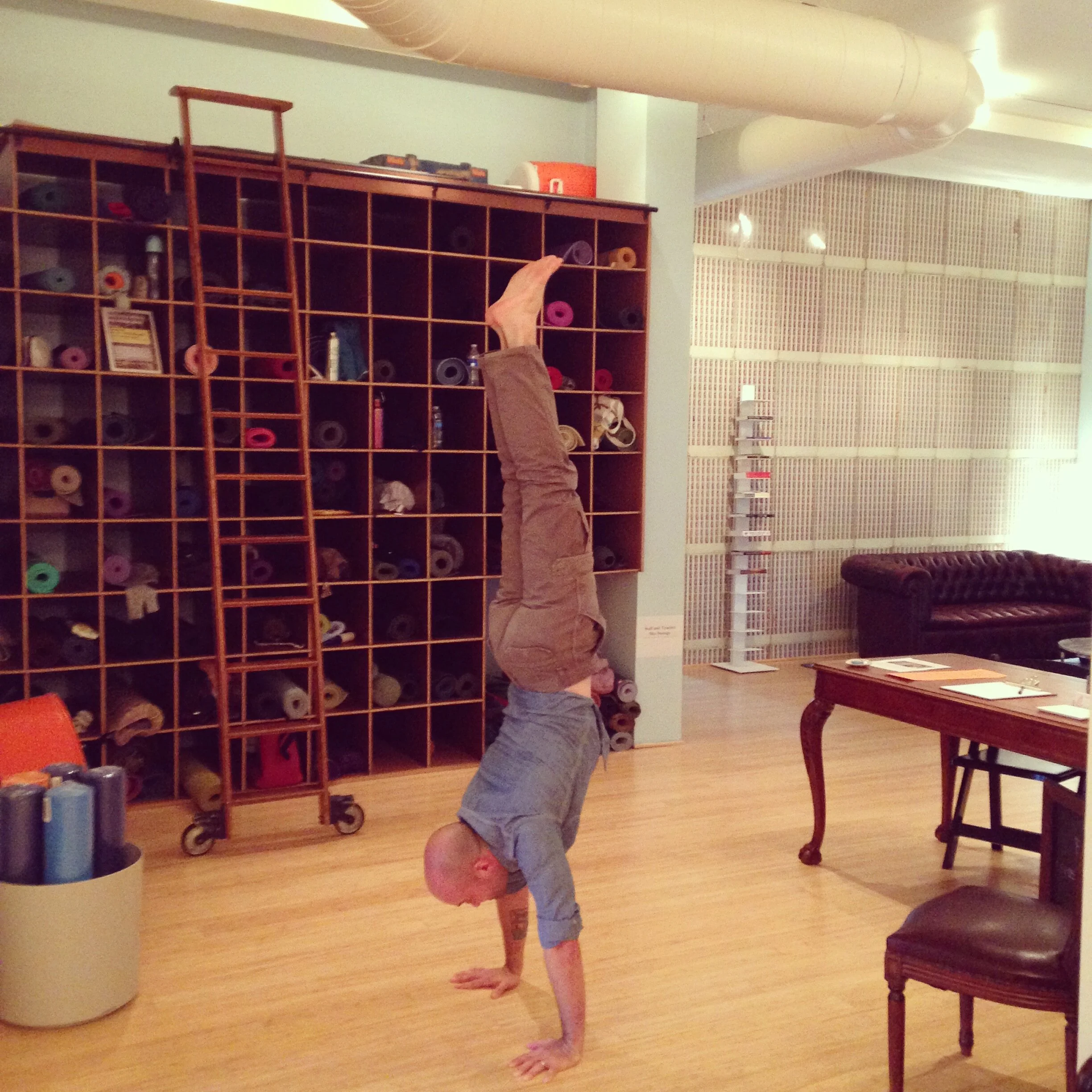 Advanced Asana: Hand Balancing with Jim Bennitt