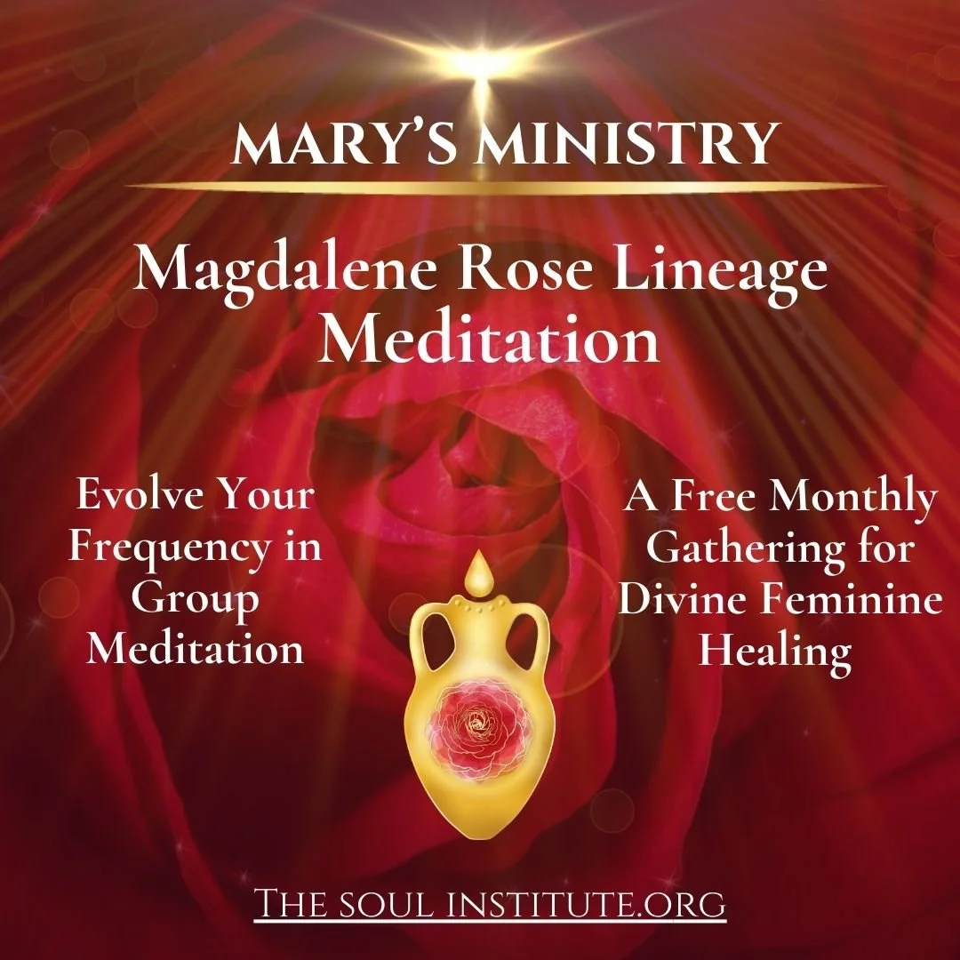 Invoking Mary Magdalene Through Meditation: A Monthly Gathering for Divine Feminine Healing (Virtual)