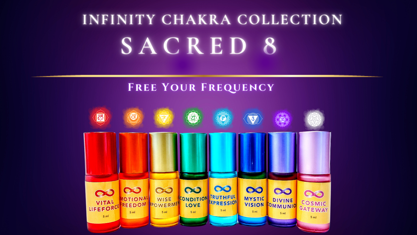 sacred 8 infinity collection-high vibe aromatics — The Soul Institute ...