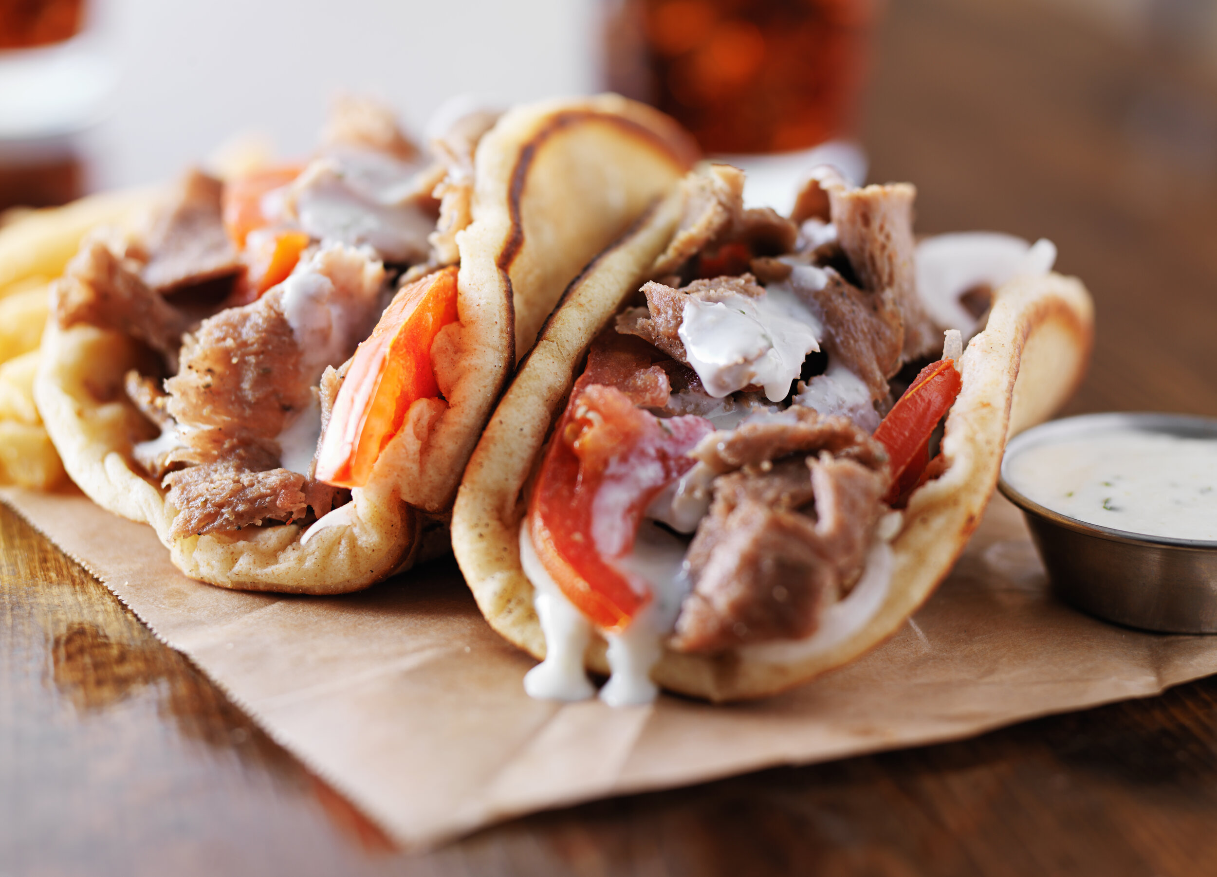 Gyro - Lamb or Vegetable