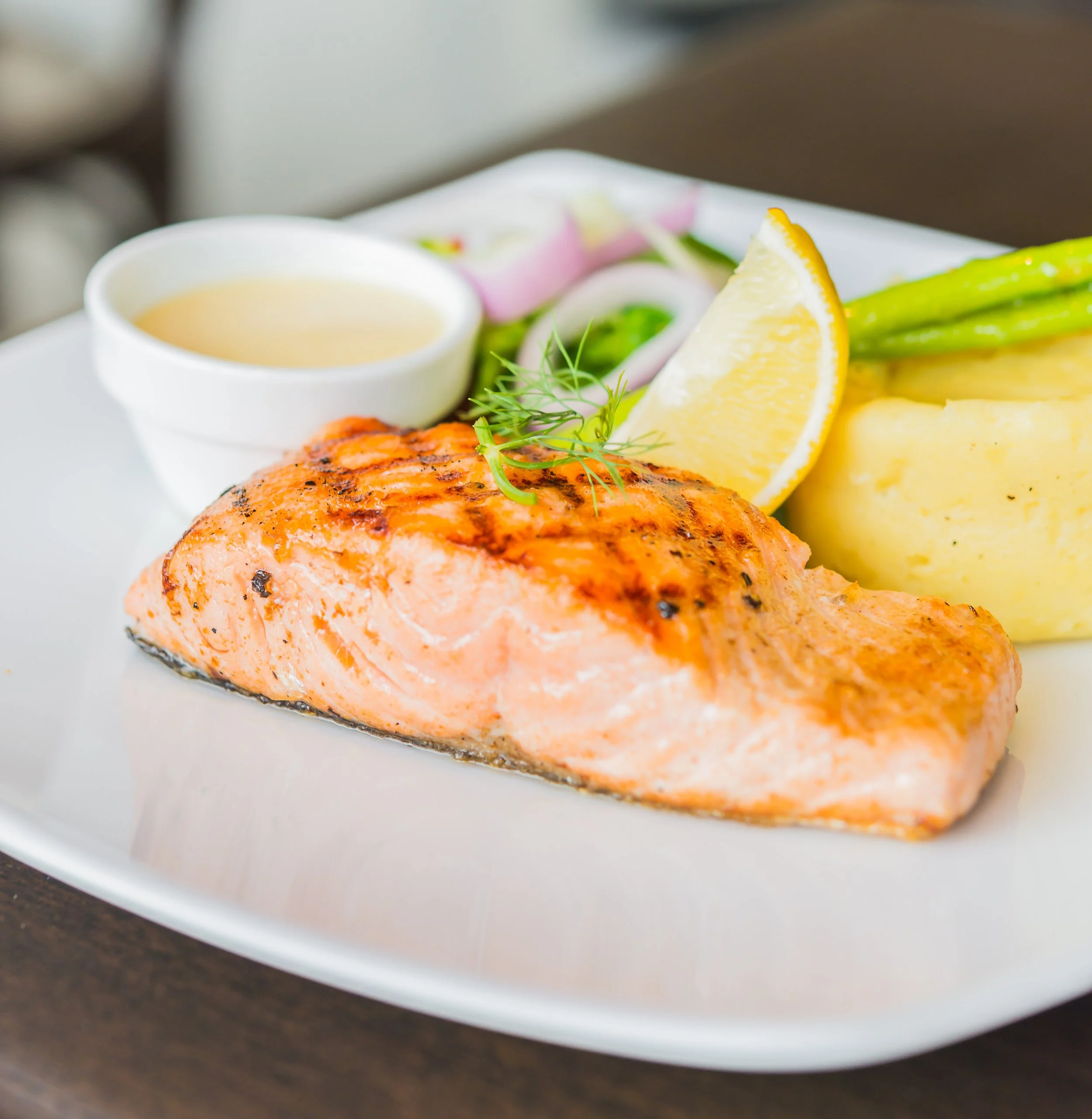 Hot Honey Butter Salmon