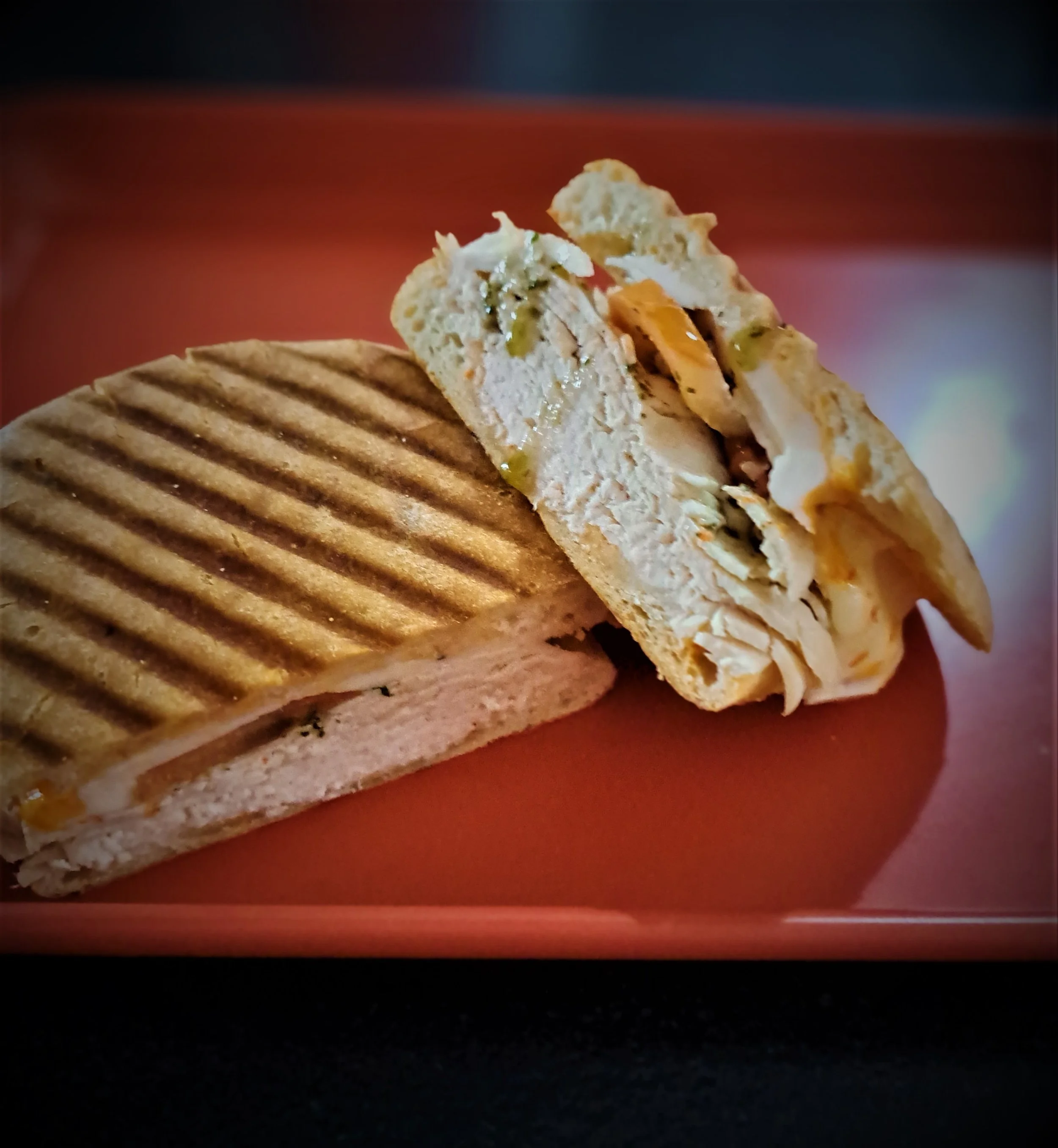 Turkey Caprese Panini