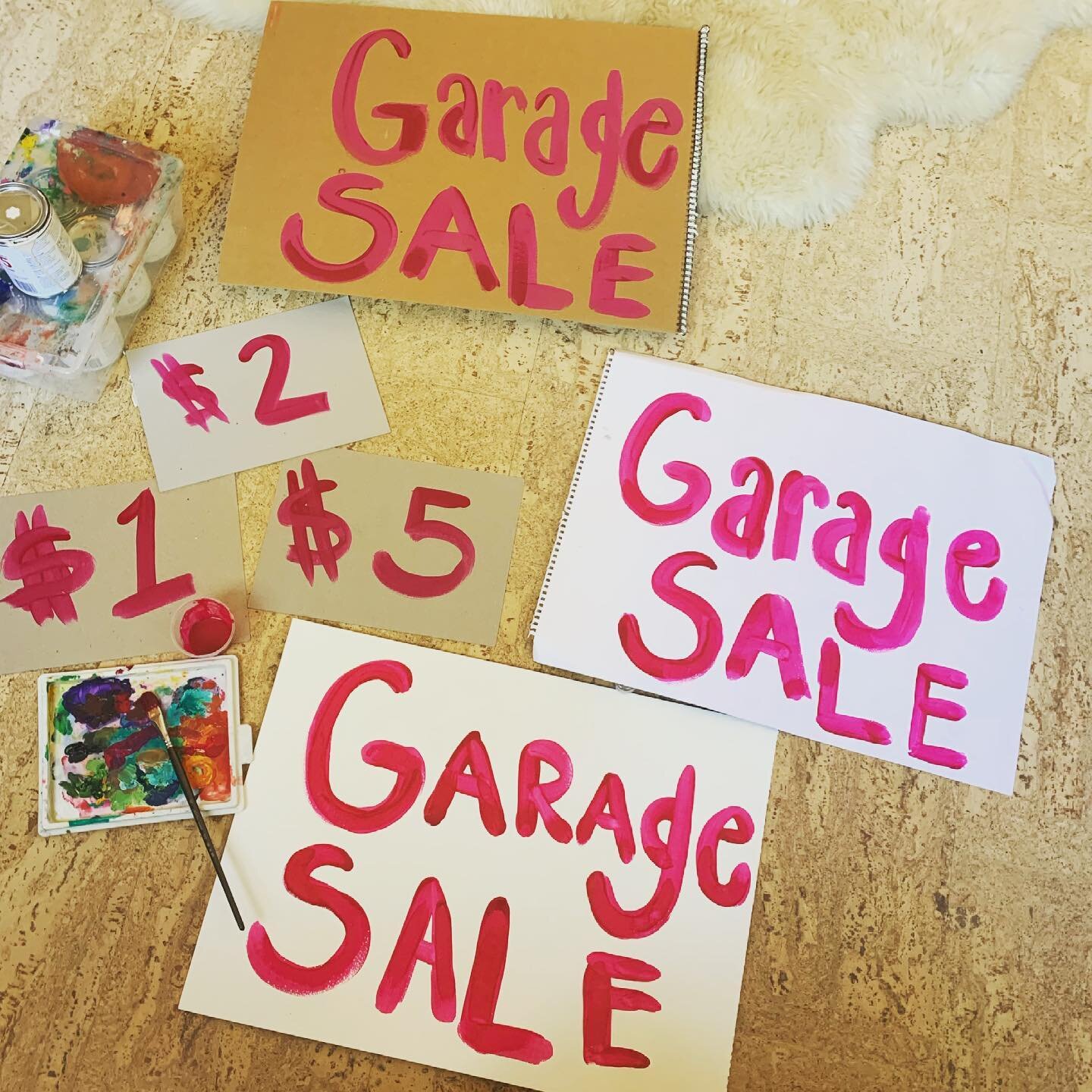 Feels good to release the old!! We are having a garage sale tomorrow SAT 7-12pm with our lovely neighbors @heidigrandinetti &amp; @blastslo! Local friends come shop or sell some of your old!! Cross streets Pismo St &amp; Jhonson Ave (you&rsquo;ll see