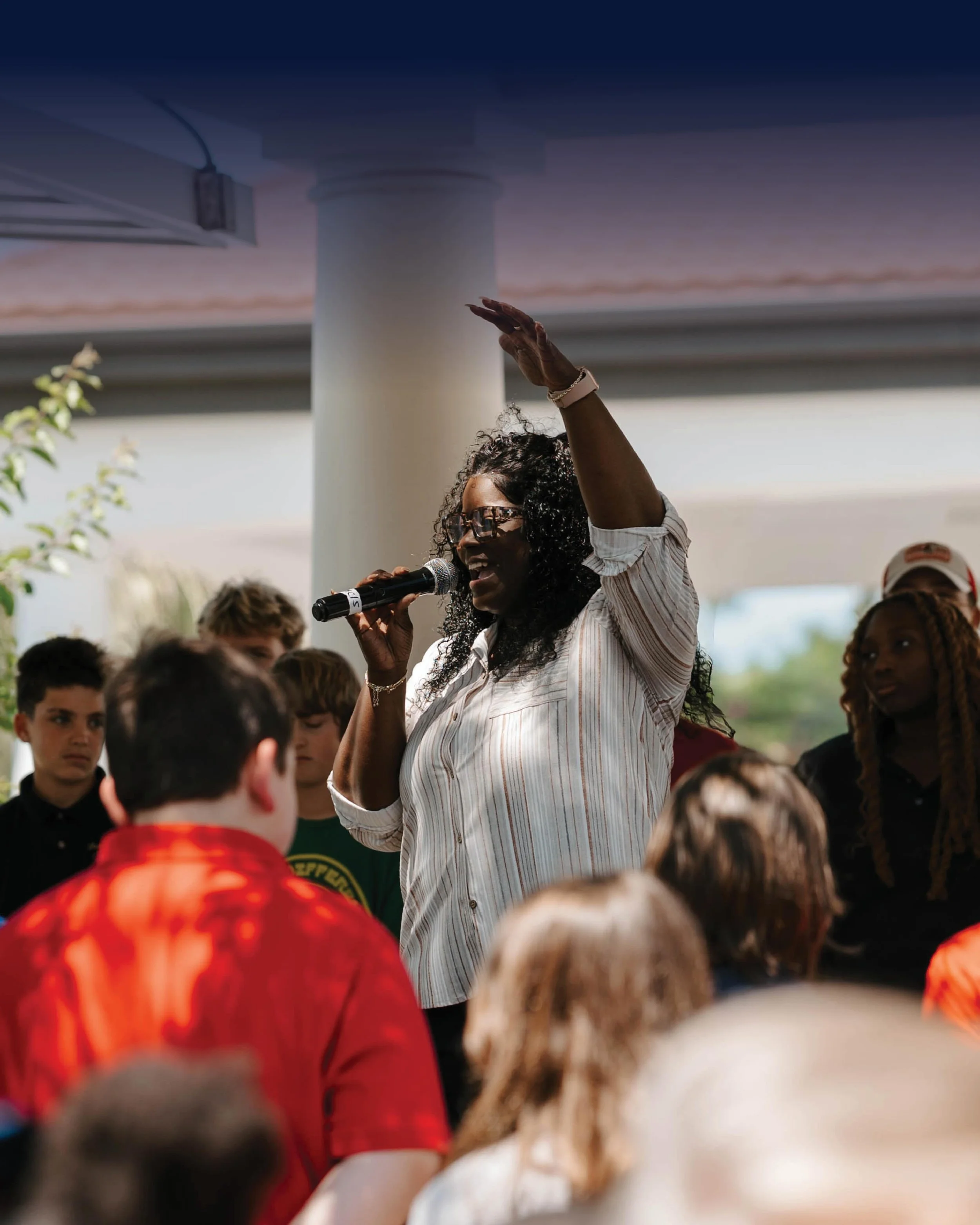 🇺🇸 National Day of Prayer at Calvary Christian Academy 

Yesterday, our entire student body paused in the middle of the school day to come together in prayer for our nation, our school, and one another in recognition of National Day of Prayer 🙏

W