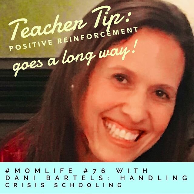 Hey Everyone! Make sure to listen in to Episode #76th of #Momlife podcast this week as we talk about Crisis Schooling during the Corona Virus. I asked teachers @_danibartels_ and  @mweissmobile to share teacher tips and strategies. Listen in for more