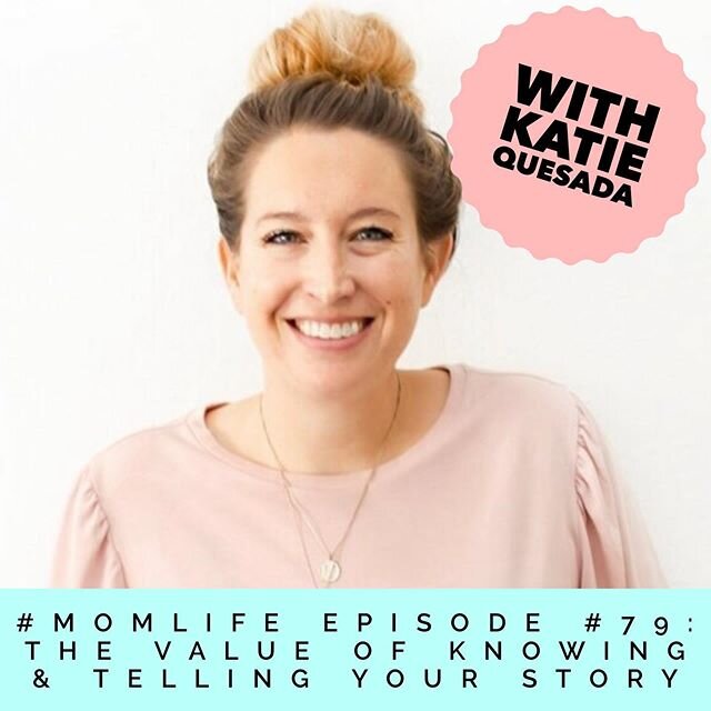 Hey Everyone! Welcome to Episode #79 of #Momlife podcast! I&rsquo;m thrilled to share my brand new conversation with the one and only @katiequesada, who spoke at our last #ljpcwomensretreat. I was so stoked to chat with her about storytelling! Katie 