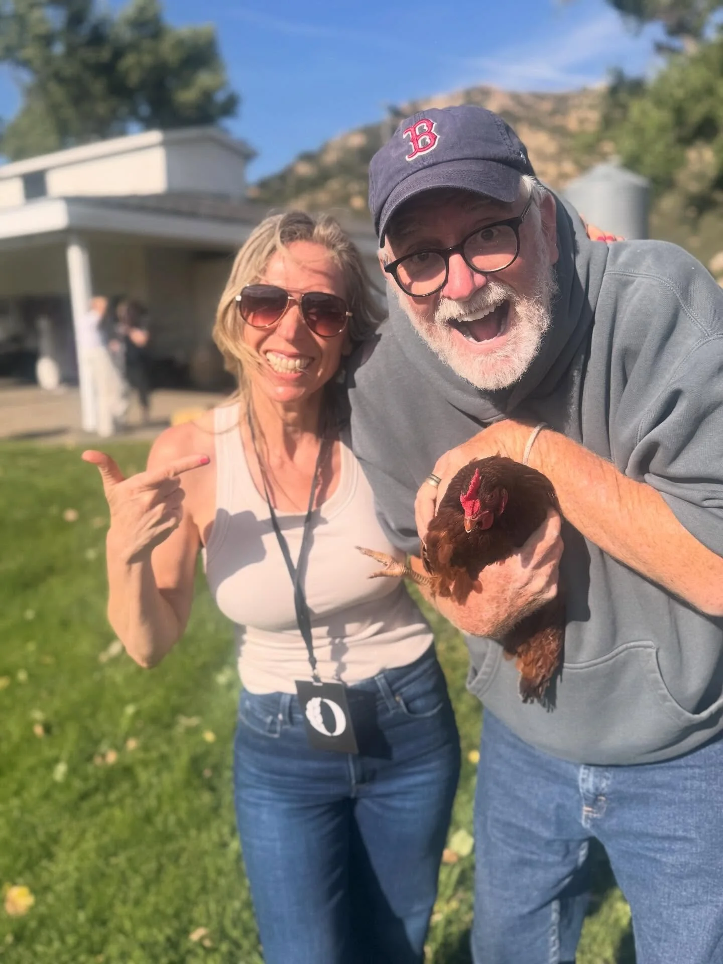 Me, Bob, and a chicken. I mean&hellip;

Being with Bob reminded me that following Jesus is a great adventure, that it should be filled with wimsy and fun&hellip;like chickens!

With school getting out, I want to bring that mindset into summer with my