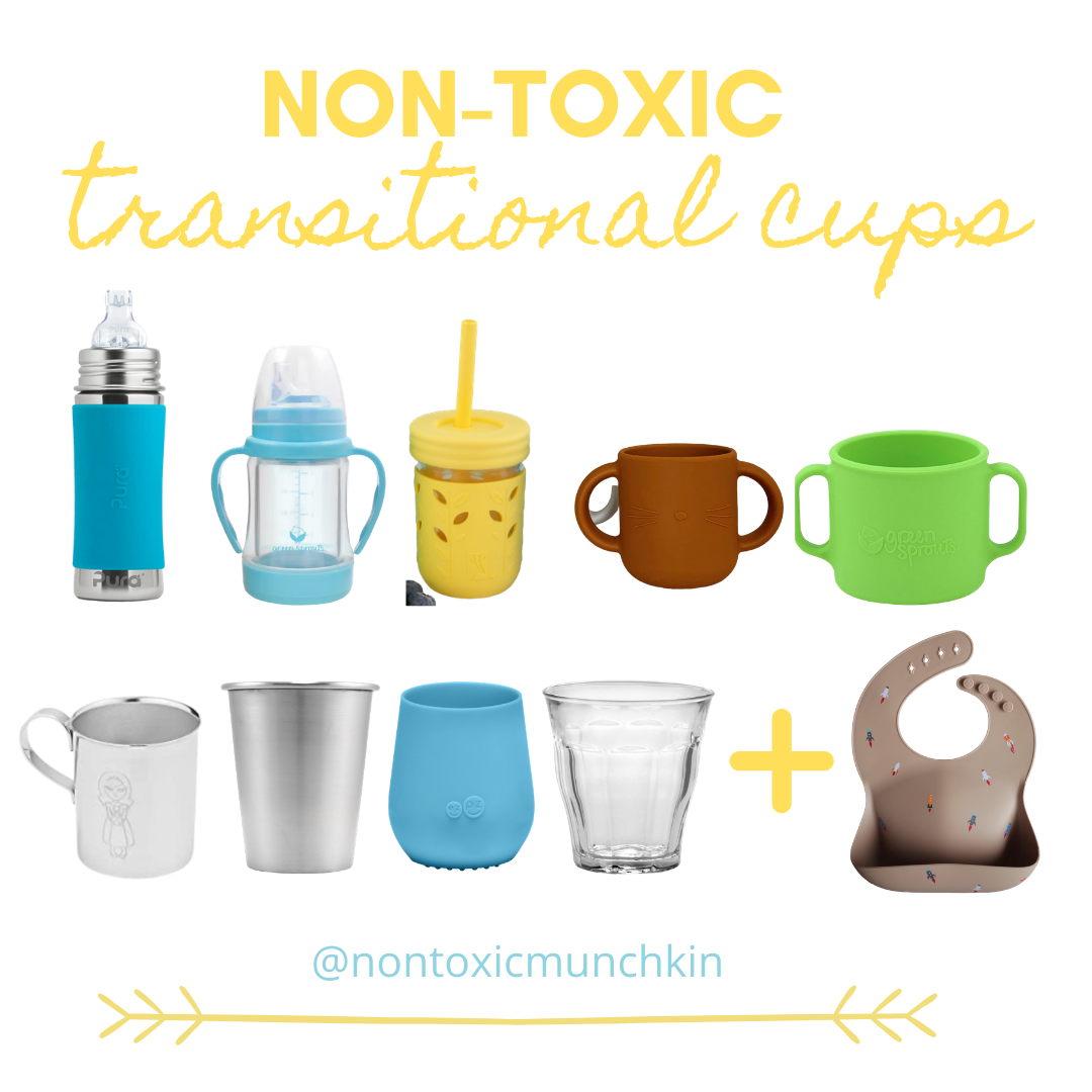 Anatomy of a  Non-Toxic Transitional/ Sippy  Cup for Baby &amp; Kids