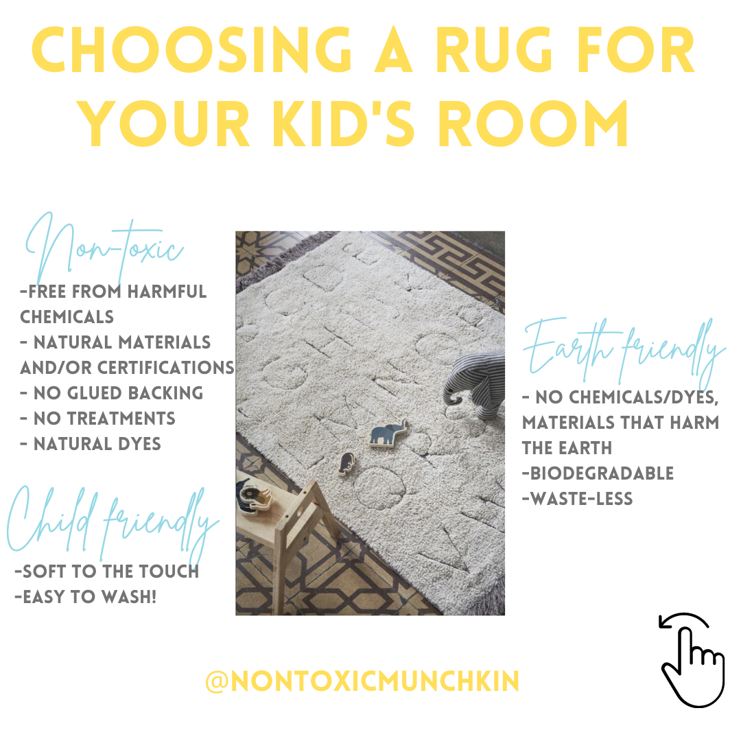 Finding a  Low Tox, Environmentally Friendly AND Child (and pet!) Friendly rugs