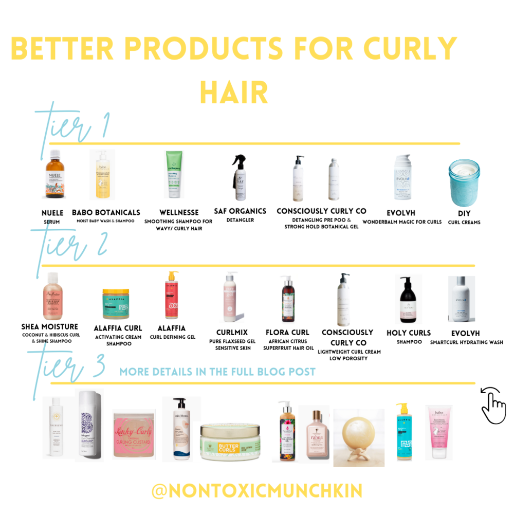Low-Toxic Products for Curly Hair — 3 Little Plums
