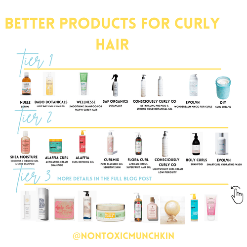 Low Toxic Products For Curly Hair Non Toxic Munchkin