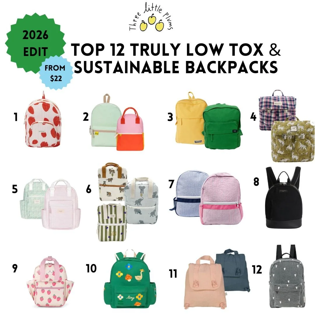 Low Tox &amp; more sustainable Backpacks: 2026 edit
