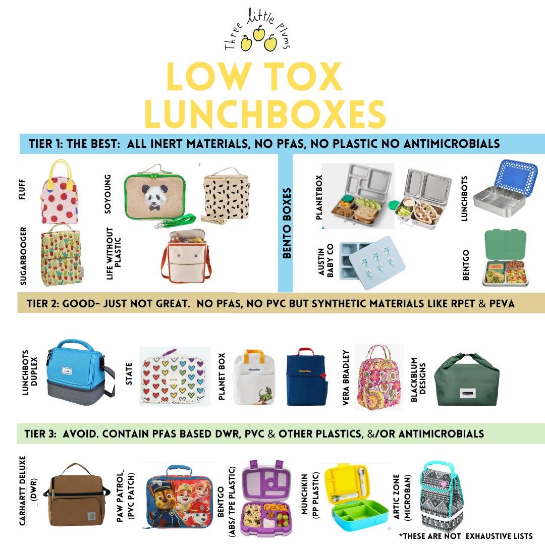 Low Tox Lunchboxes: Back to School 2022 — 3 Little Plums