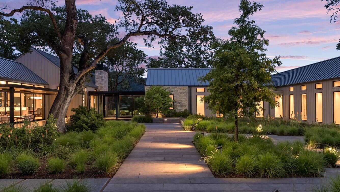 One of our favorite images of the Bennett Valley Residence.