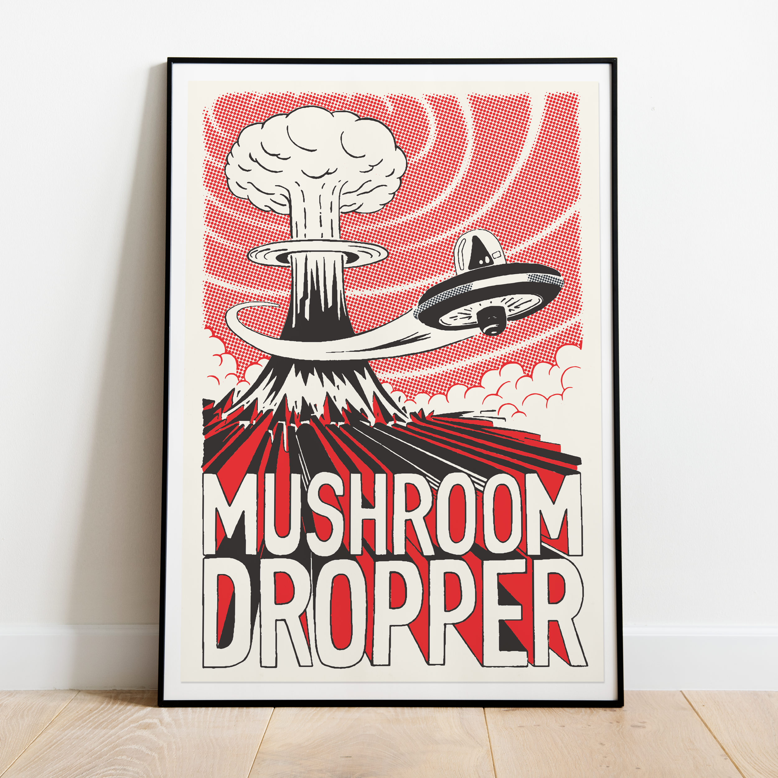 Mushroom Dropper Poster