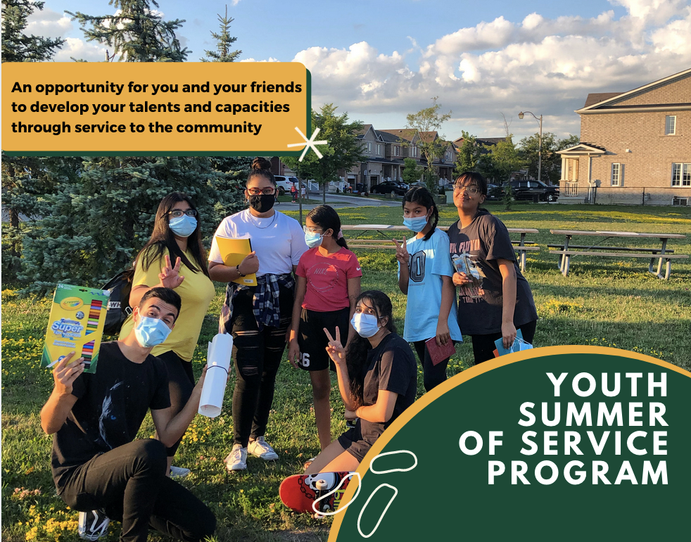 YOUTH SUMMER OF SERVICE PROGRAM