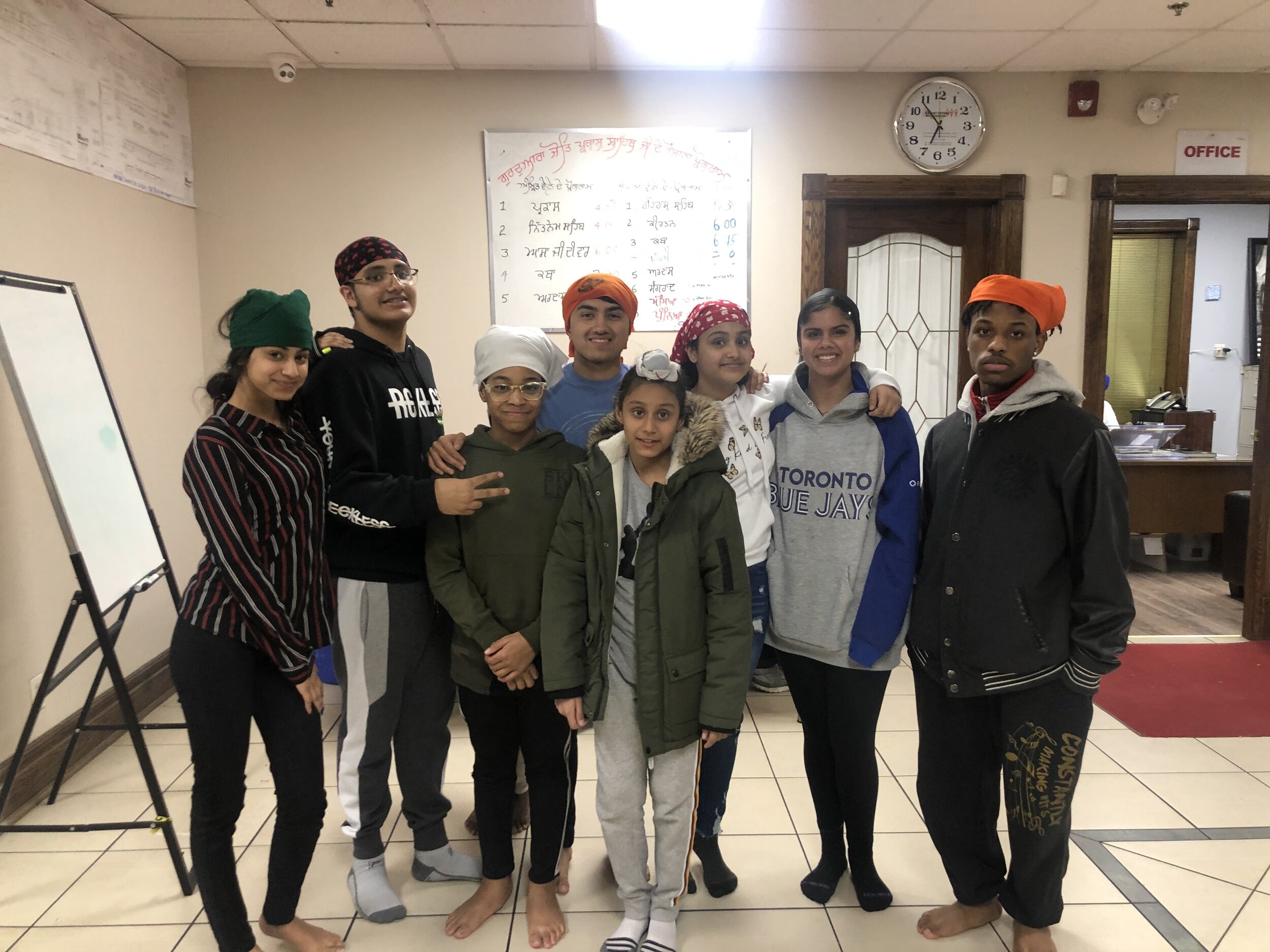 Visiting the Gurudwara for Seva