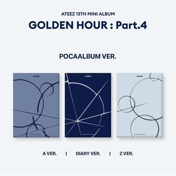 [PRE-ORDER] ATEEZ - GOLDEN HOUR : Part.4 (POCAALBUM VER.)(02/06/26)