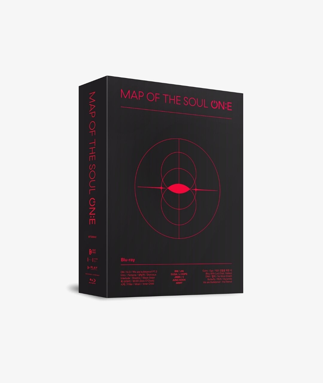 BTS MAP OF THE SOUL ON:E BLU-RAY