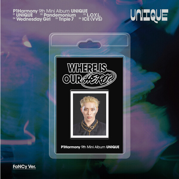 [PRE-ORDER] P1Harmony - UNIQUE (FaNCy Ver.)(03/16/26)